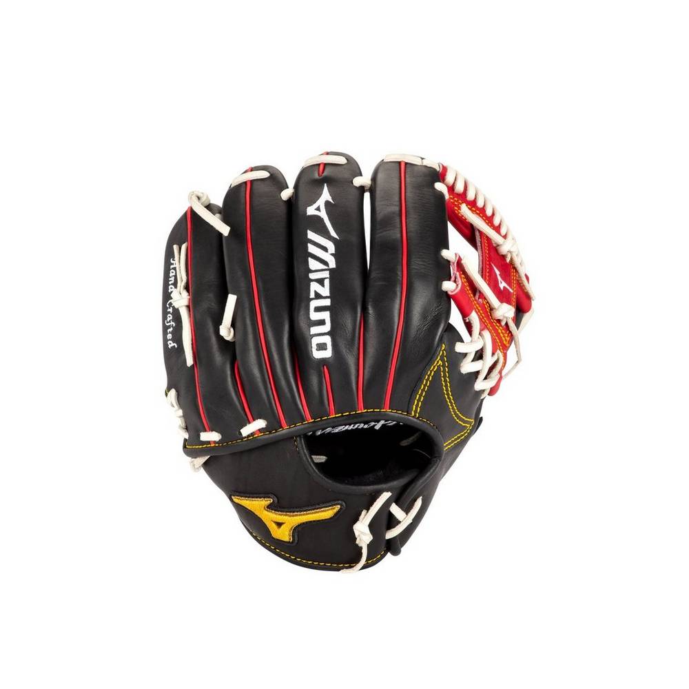 Luva Baseball Mizuno Pro Michael Chavis 11.75" - Homem - Pretas/Vermelhas - BPVZT5846